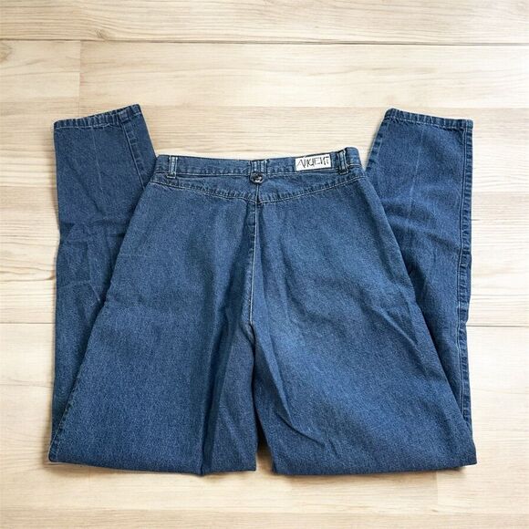 Vintage Ancient Jeans Denim Straight Tapered High Rise Mom 26” 27” Yoke - Picture 3 of 10